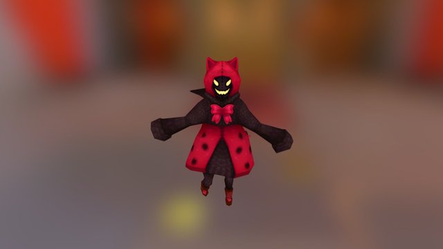 Lowpoly character 3D Model