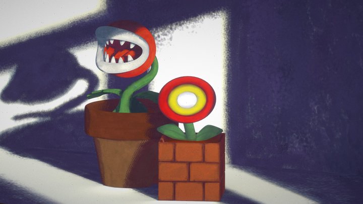 Piranha Plant 3D Model