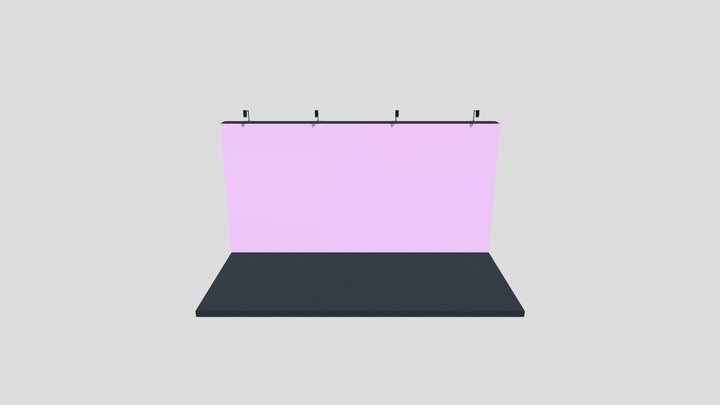 BACKDROP PHOTHOBOOT 244X488 MODULE – Modello 3D gratuito STL
