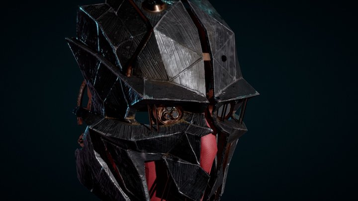Dishonored2 Mask 3D Model