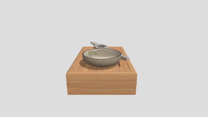 Tea ceremony 3D Model
