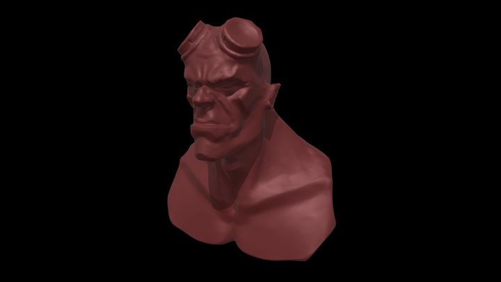Hellboy 3D Model