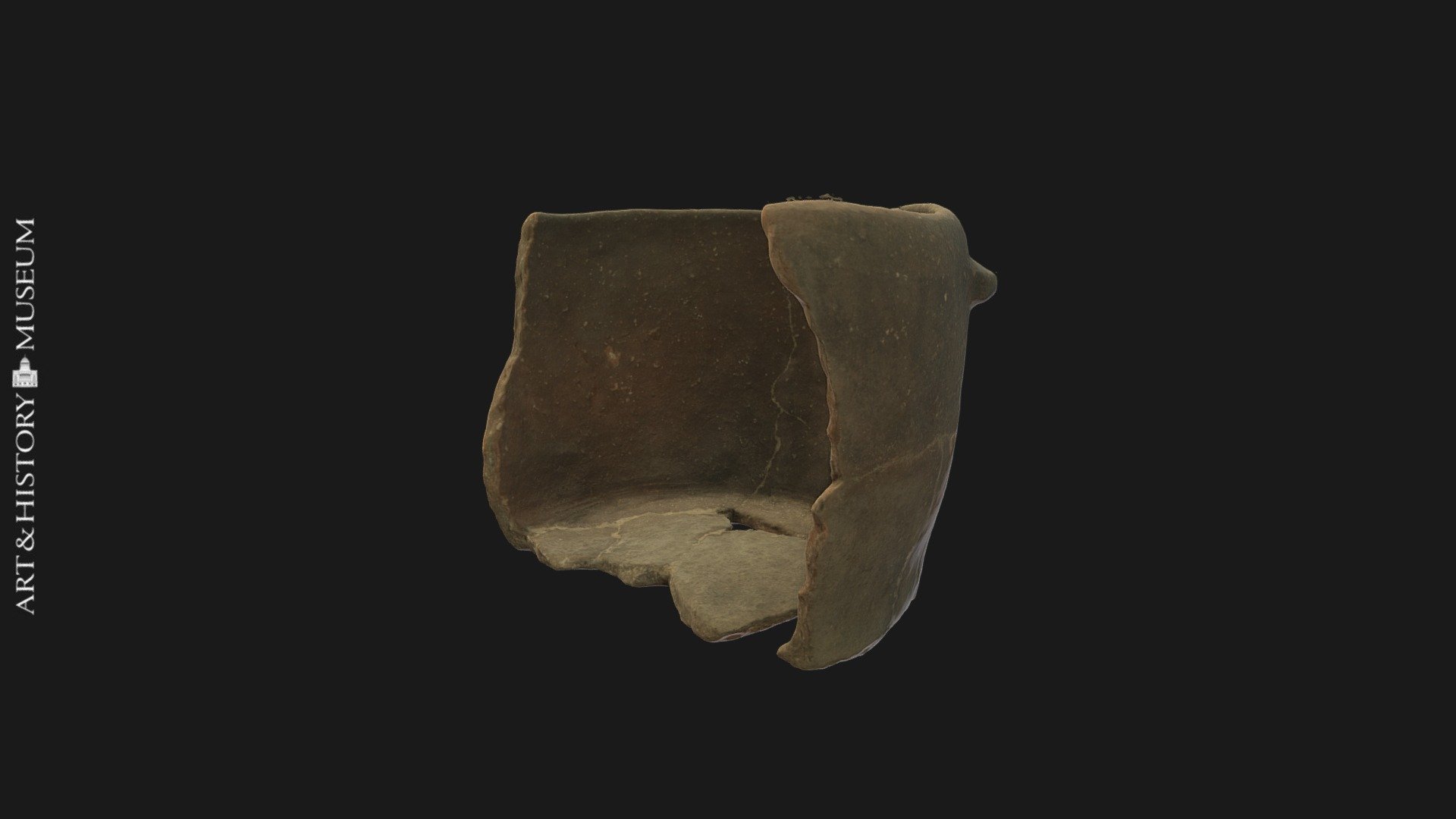 Bowl with flat base and straight wall