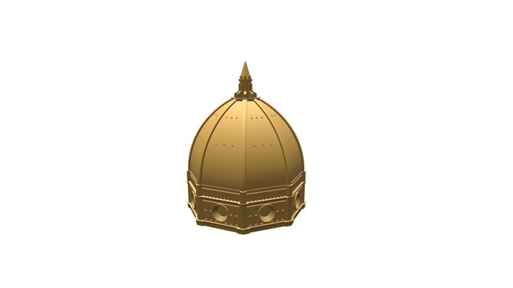 Cupola Brunelleschi 3D Model