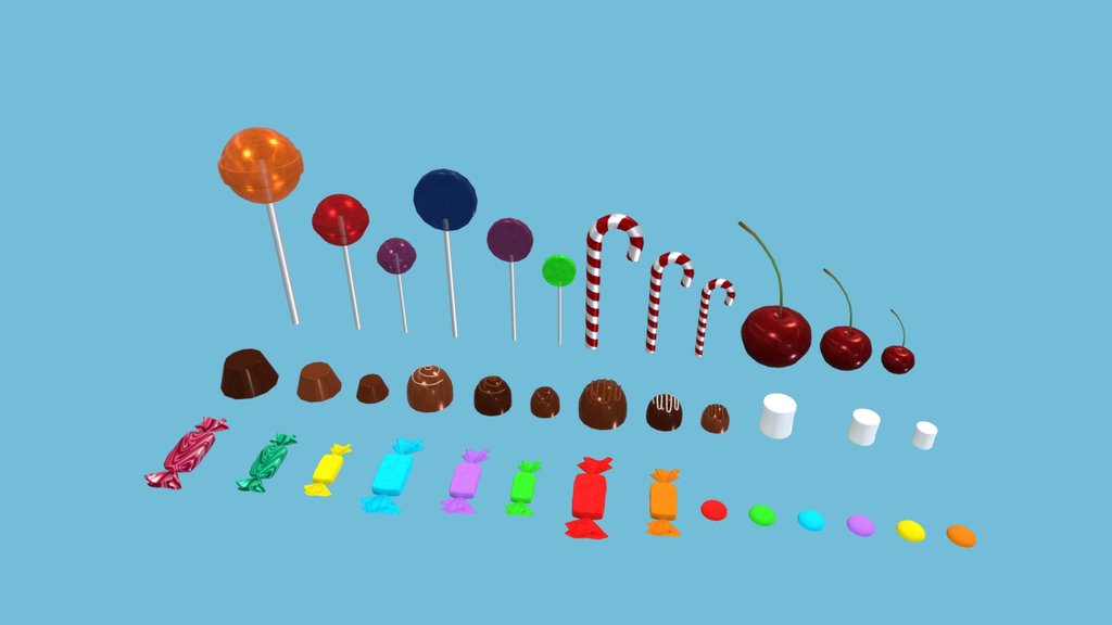 Props - Candies | Diorama