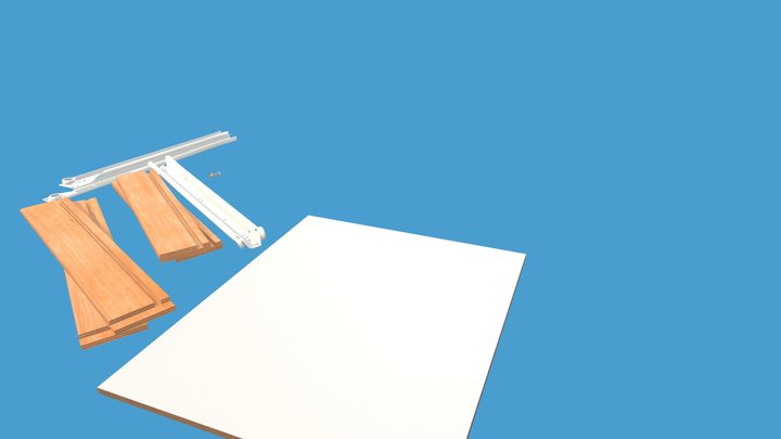 Shelf Construction 3D Model
