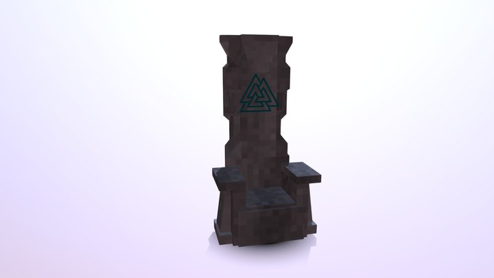 Trone 3D Model