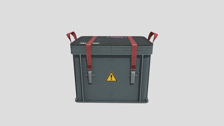 [v2] Laboratory biohazard box 3D Model