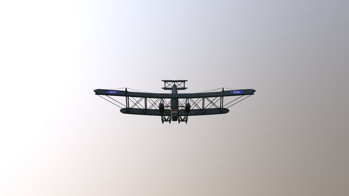 Handley Page O400 3D Model