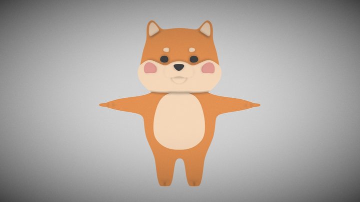 Doge 3D Model