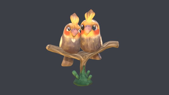 Birbs 3D Model
