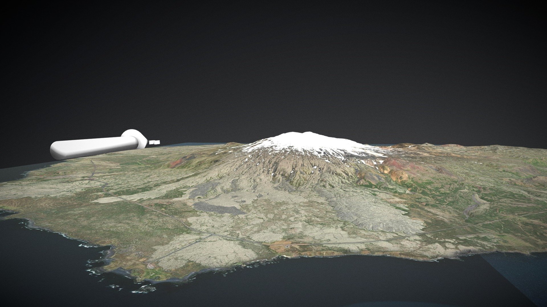 Snaefellsjokull, Iceland (x2)