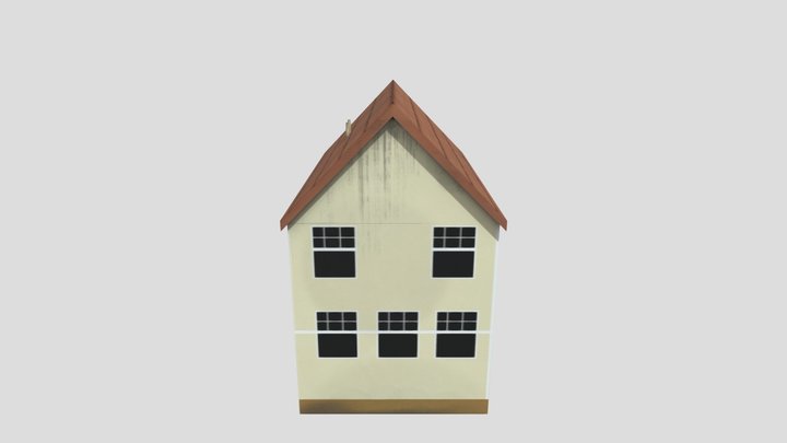 Dreamcore House 3D Model