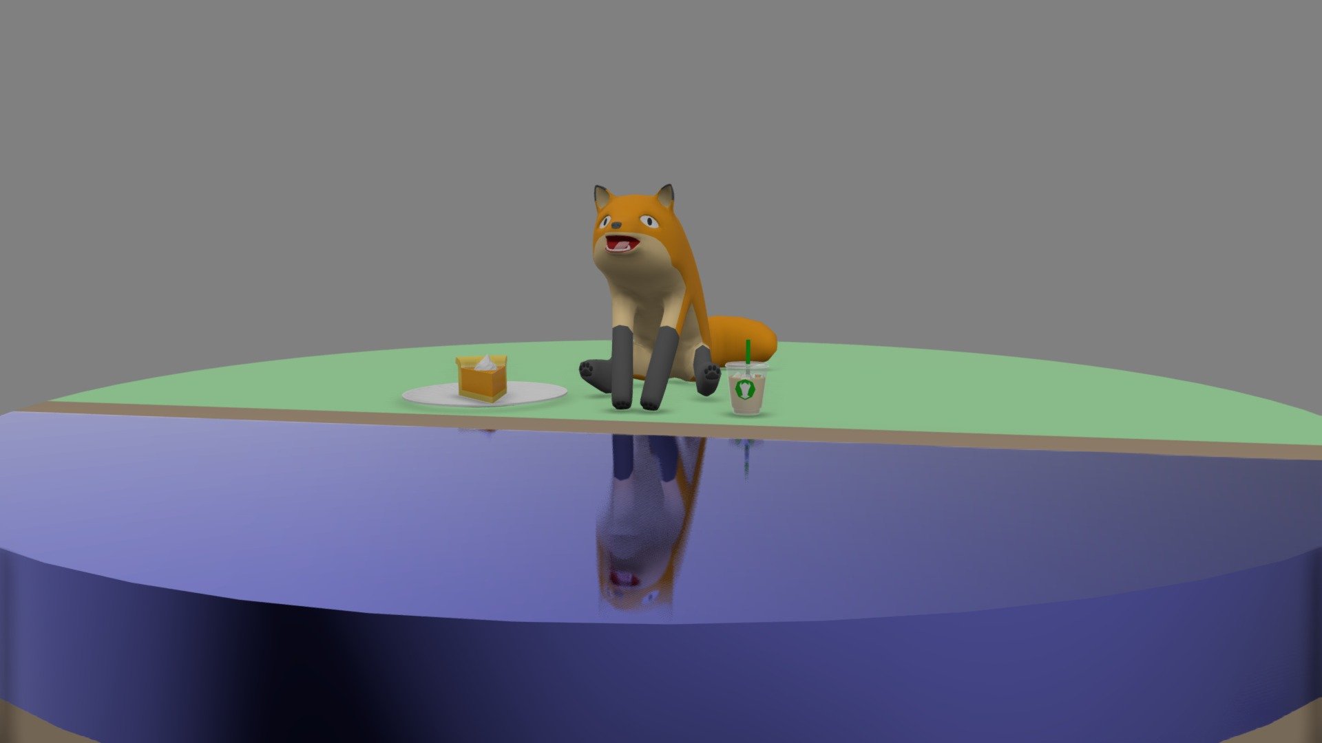 7RICK the Fox by the Water