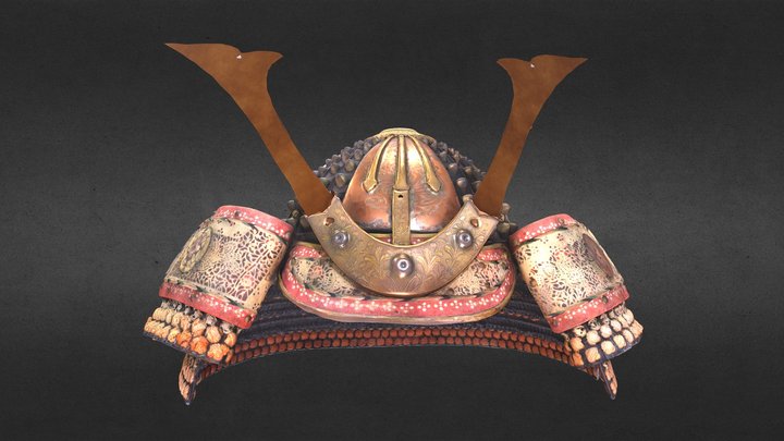 Samurai helmet – Modèle 3D gratuit STL