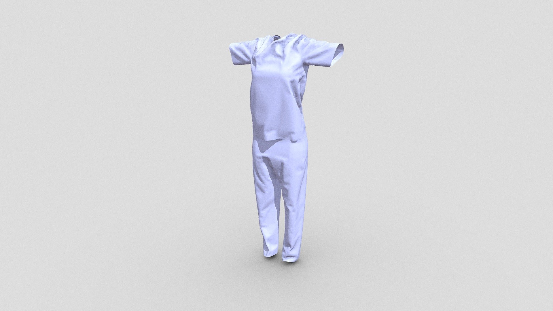 Scrubs Clothing — Sketchfab embed 3D viewer