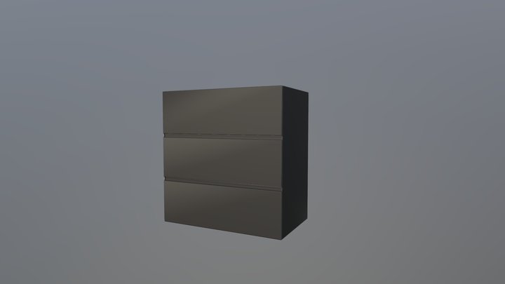 Chest Of Drawers 3D Model