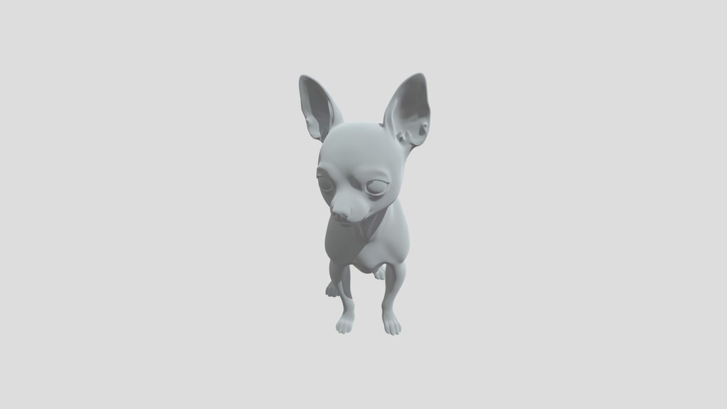 a Chihuahua dog standing