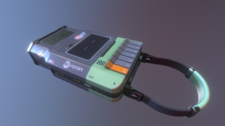 Potify 3D Model