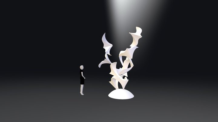 TEN SOARING --coipyright Lyle London.3ds 3D Model