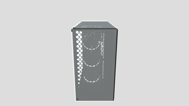 Gaming Computer | RGB + Moving Fans 3D Model