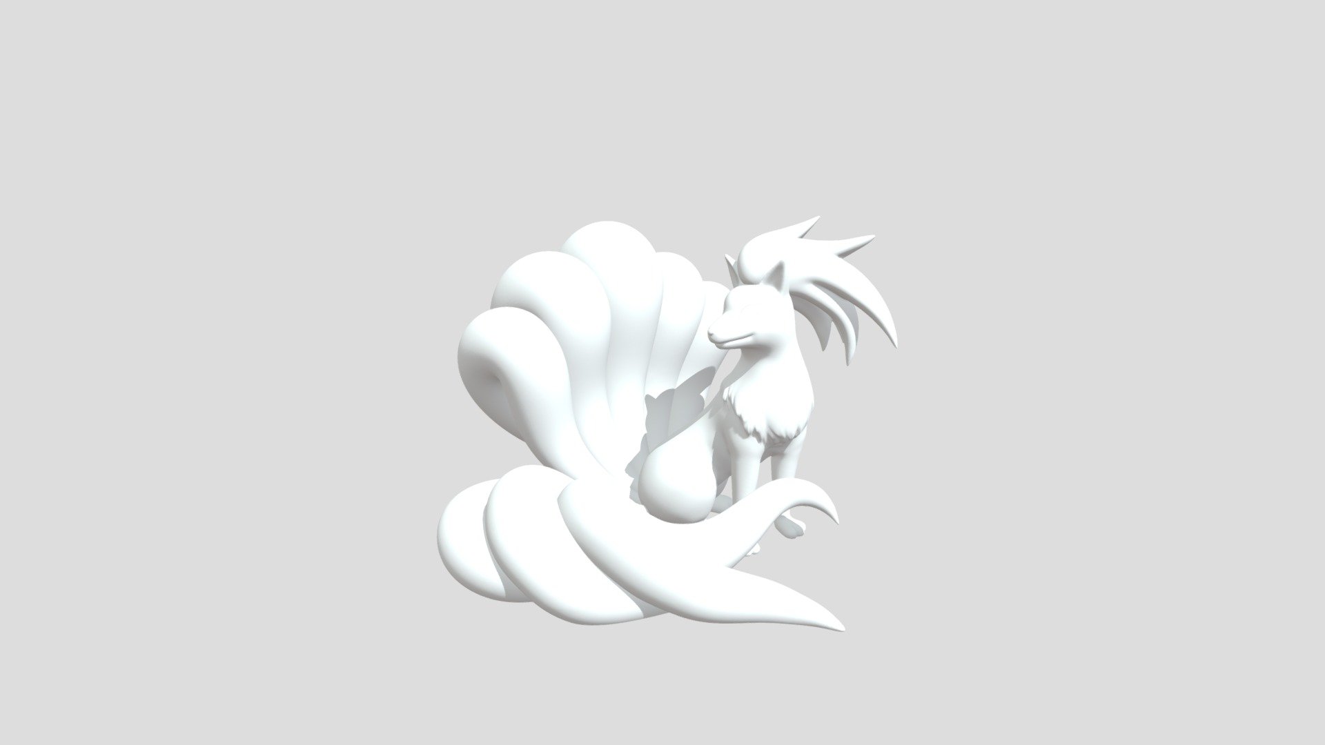Ninetales 3dFox