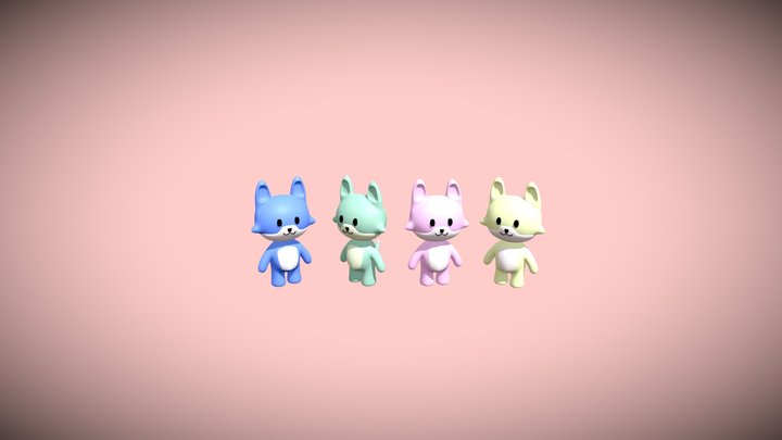 cat 3D Model