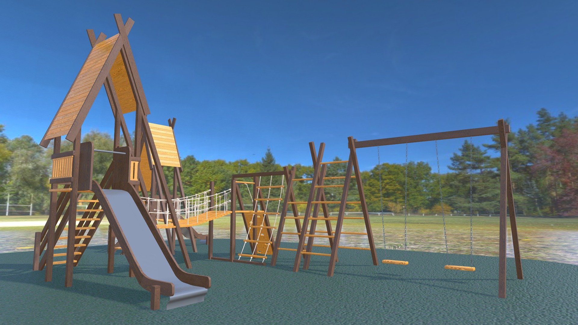 4102 Детский городок "Альпы 02" — Sketchfab embed 3D viewer