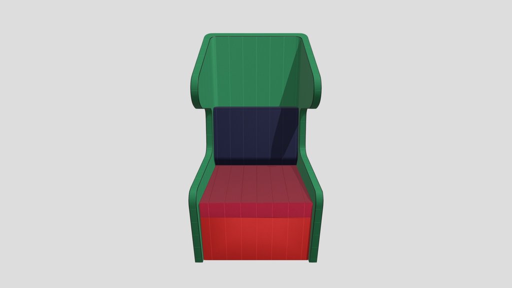 Winged Office Chair