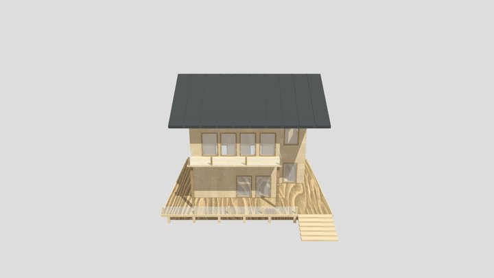 Strandhaus 3D Model