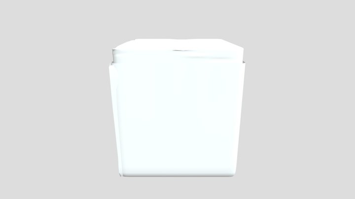 Billiards Chalk (Low poly) 3D Model