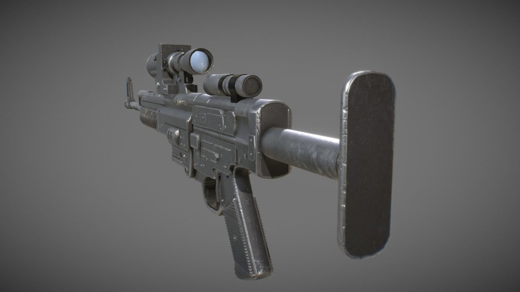 Star Wars Blaster Rifle - A280C - 3D model by JCobes.