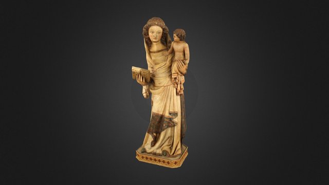 Mare de Déu del Patrocini de Cardona 3D Model