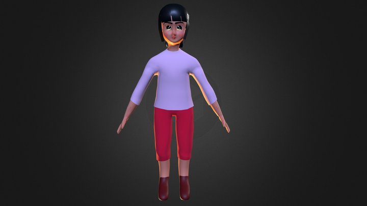 GameCharacter 3D Model
