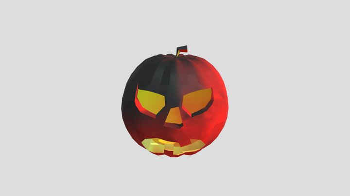 Ripped Classic Pumpkin Head(2007-2017) 3D Model