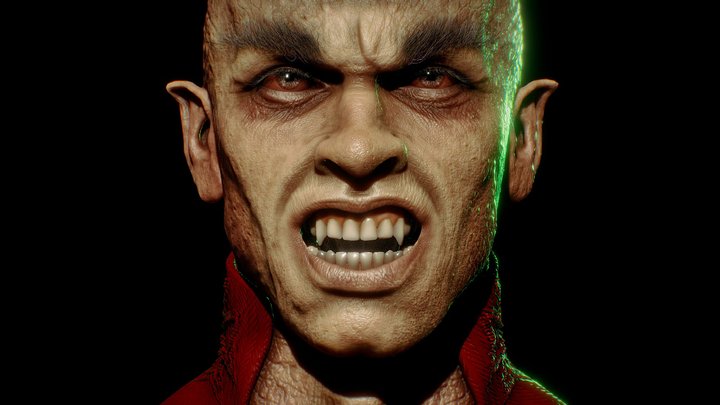 Vampire 3D Model 3D Model