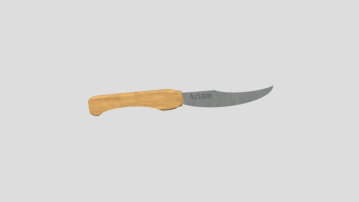 Couteau- Adamtexture 3D Model