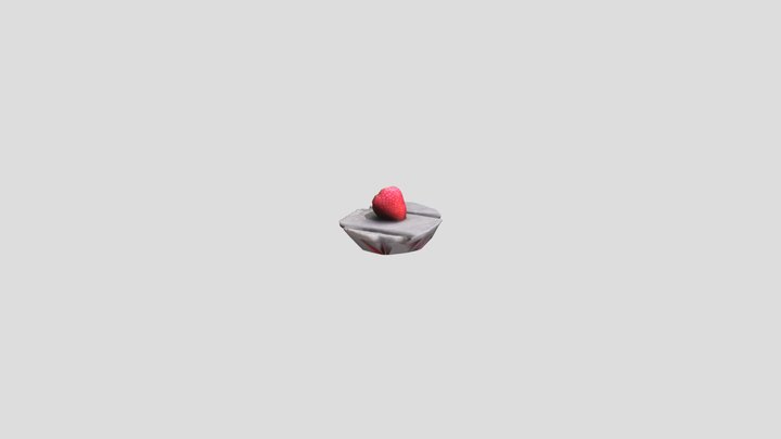 Jordgubbe 3D Model