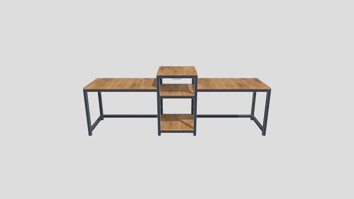 TwinTable1 3D Model