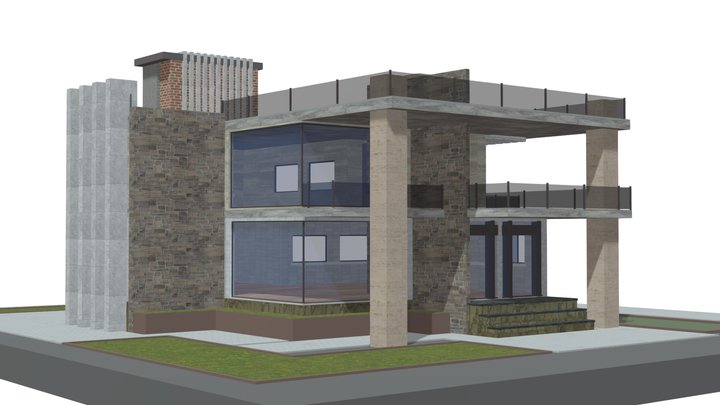 Modern luxury villa house buildinG home design