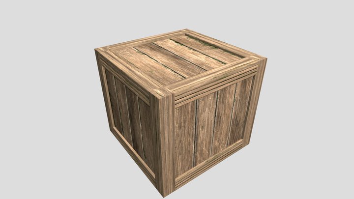 wood box 3D Model