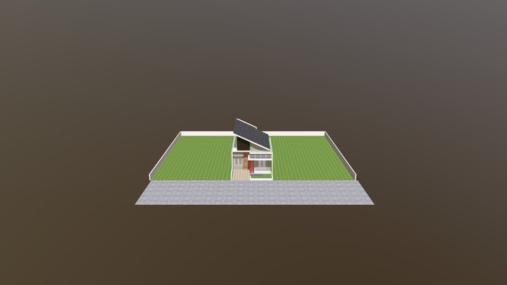 RUMAH TYPE 45 Alt 1 3D Model