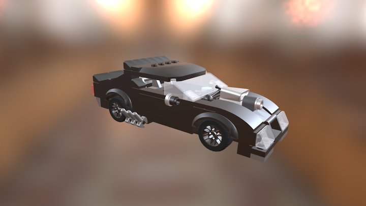 Lego madmax car 3D Model