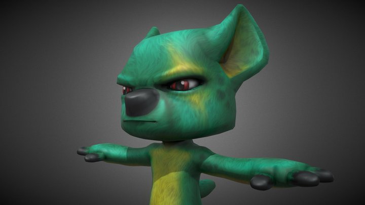 GI Mouse 3D Model