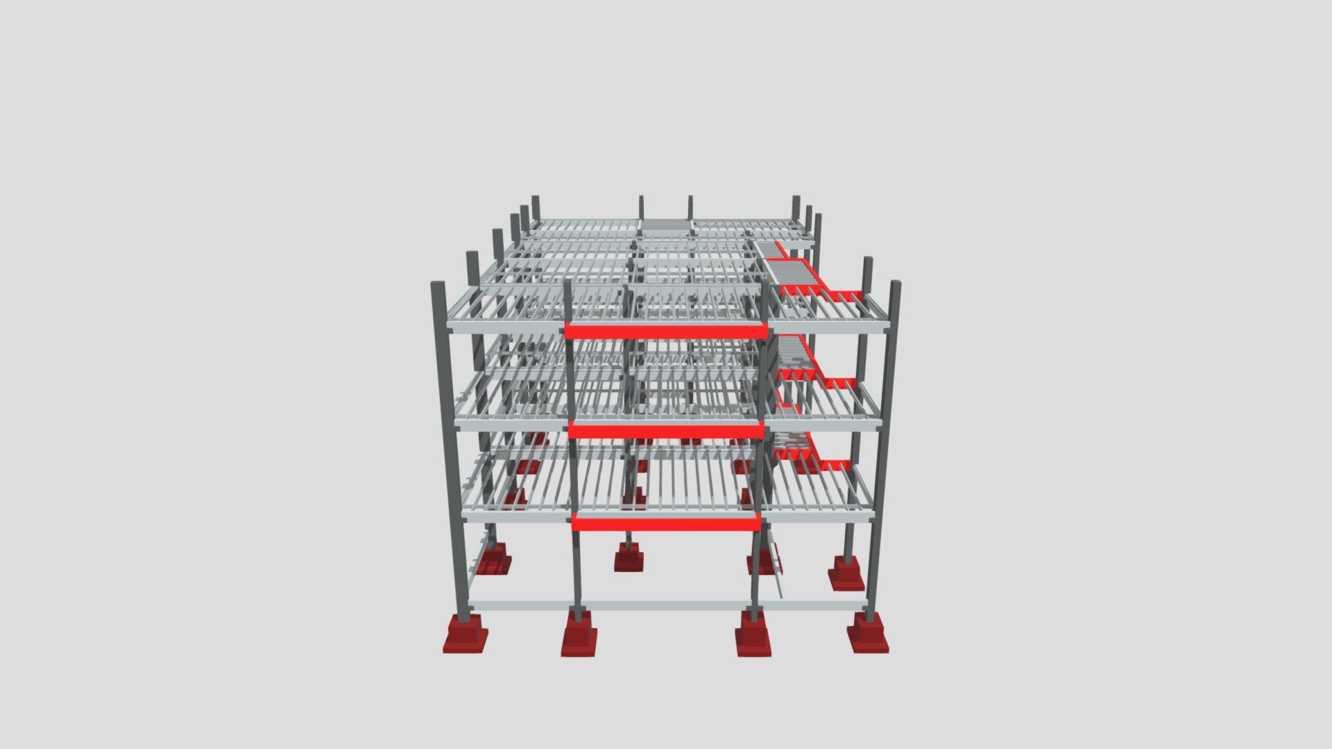 Modelagem Estrutural 3D- Predio 2