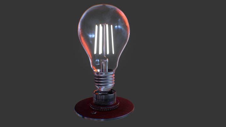 Light Bulb 3D Model