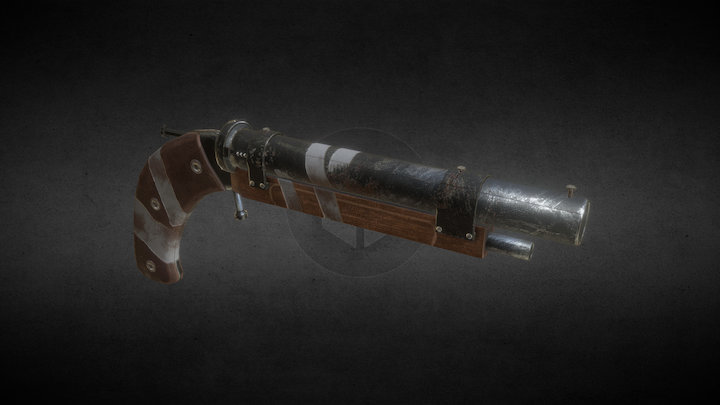 Samopal 3D Model