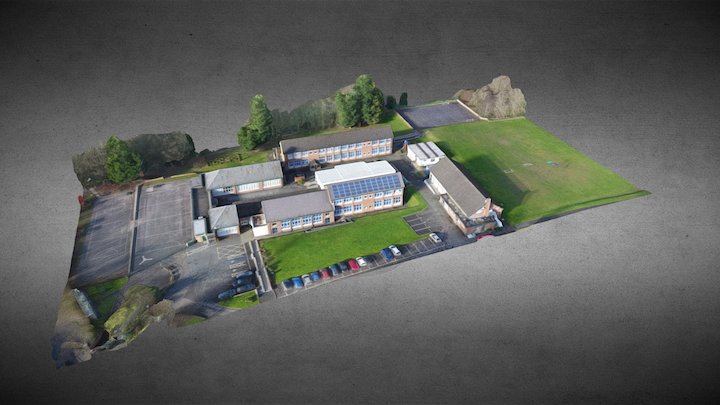 Gilnahirk Primary School P7 Drone Day 3D Model