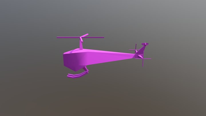 Helikopter 3D Model