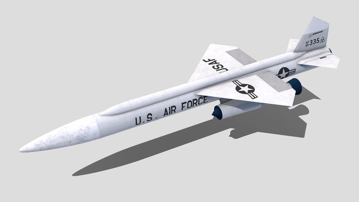 Boeing CIM-10A BOMARC 3D Model